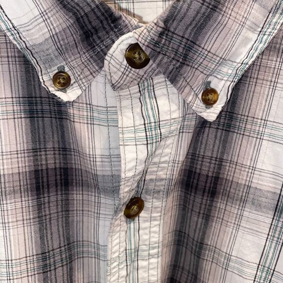 Carhartt Men's Shirt 2XL Regular Fit Long Sleeve Button Down - Picture 4 of 8